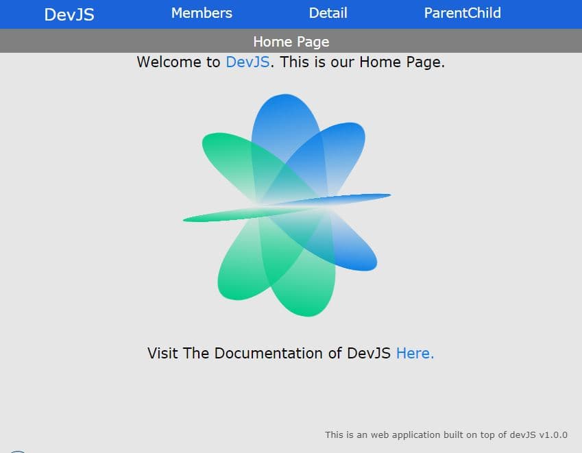 DevJS- My own JS MVC project.